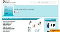 Desktop Screenshot of johnsonplastosonic.com
